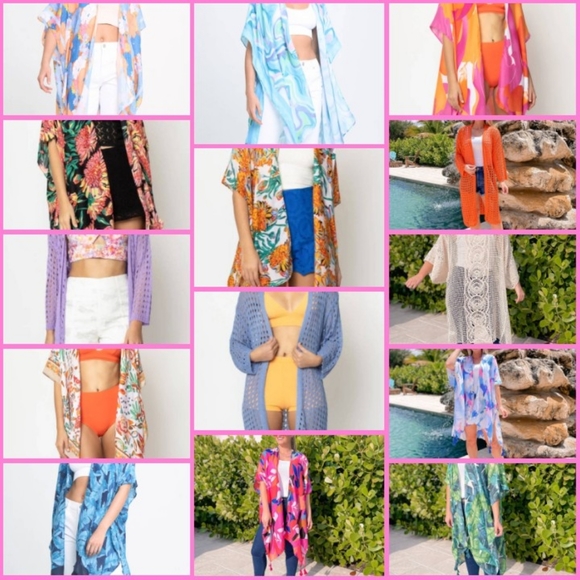 Kimono Boho Tassel White/Brown/Tuquoise Free Earrings! New! - Picture 7 of 7